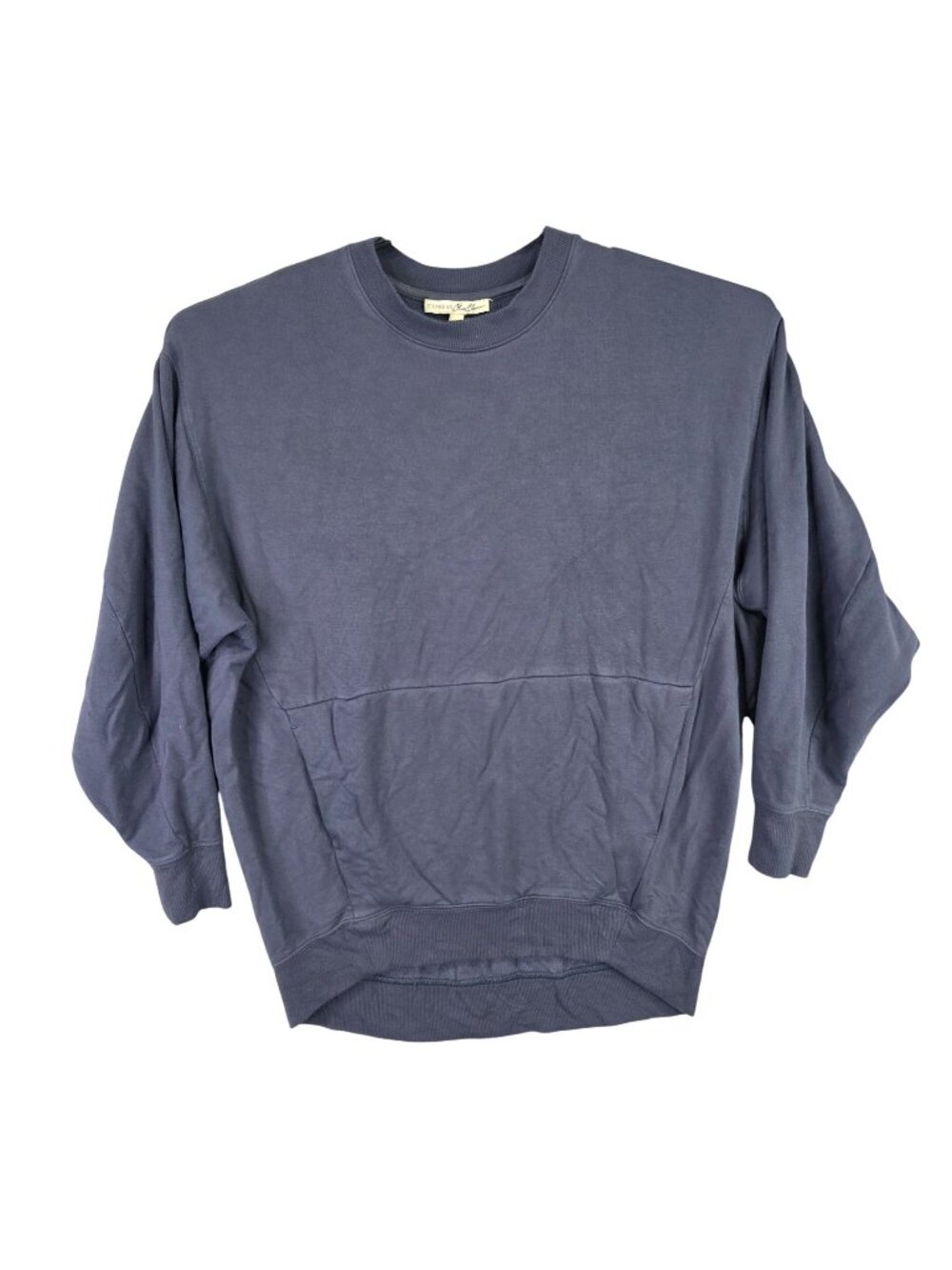Womens Express One Eleven Blue Crewneck Sweatshirt Fleece Pullover Size XS